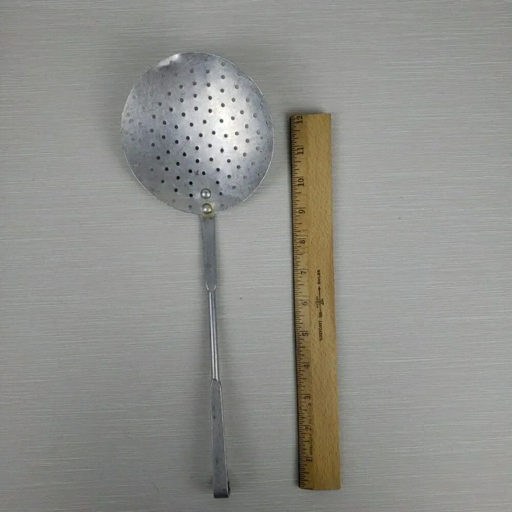 Mix Lot of 12 Cooking Serving Baking Utensils Spatula Ladle Masher Strainer